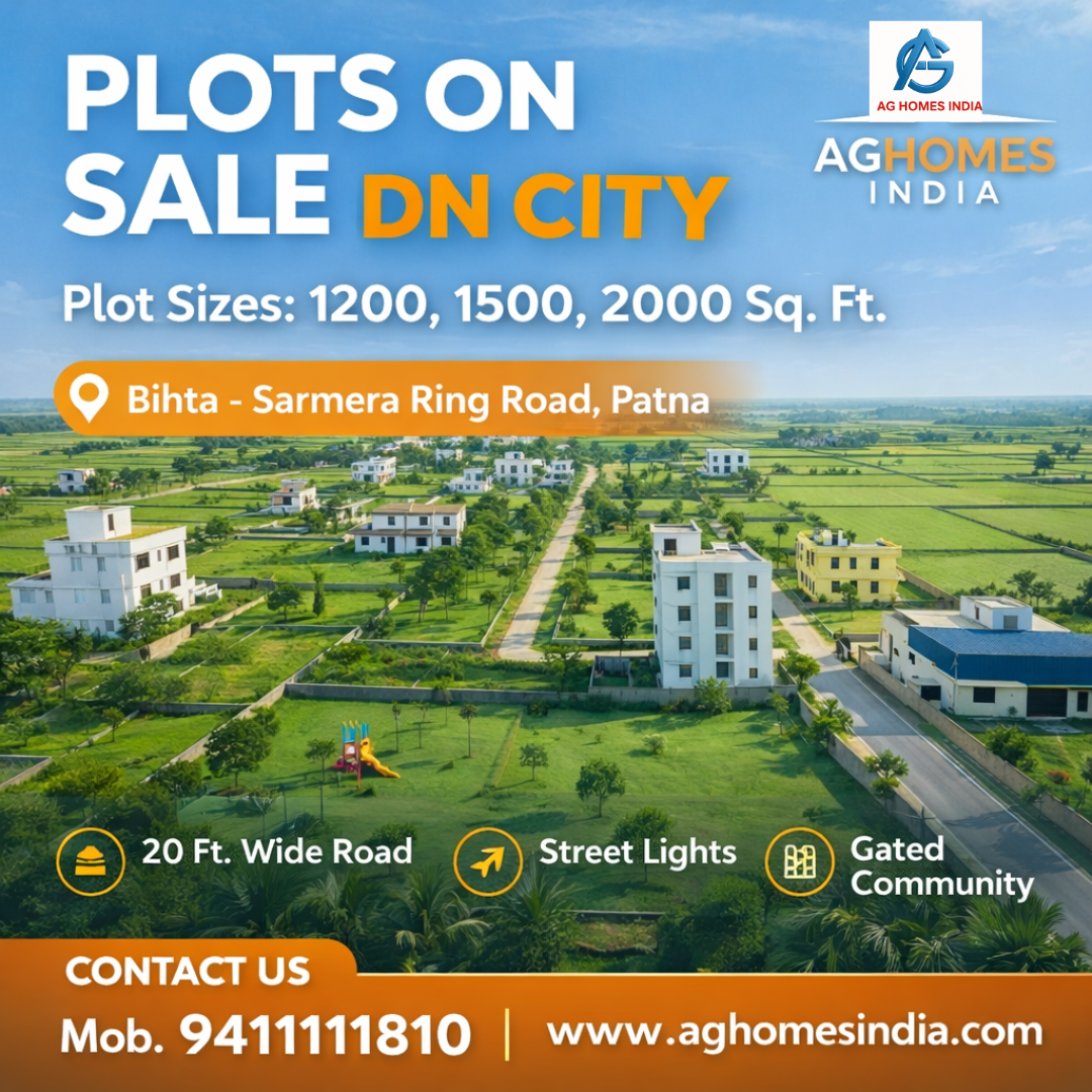 DN City Phase-I – Premium Residential Plots at Bihta–Sarmera Ring Road, Patna
