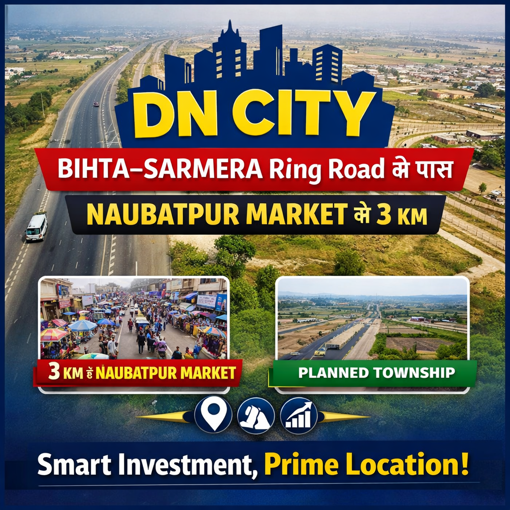 DN City Project: Bihta–Sarmera Ring Road के पास आपका अगला Smart Investment