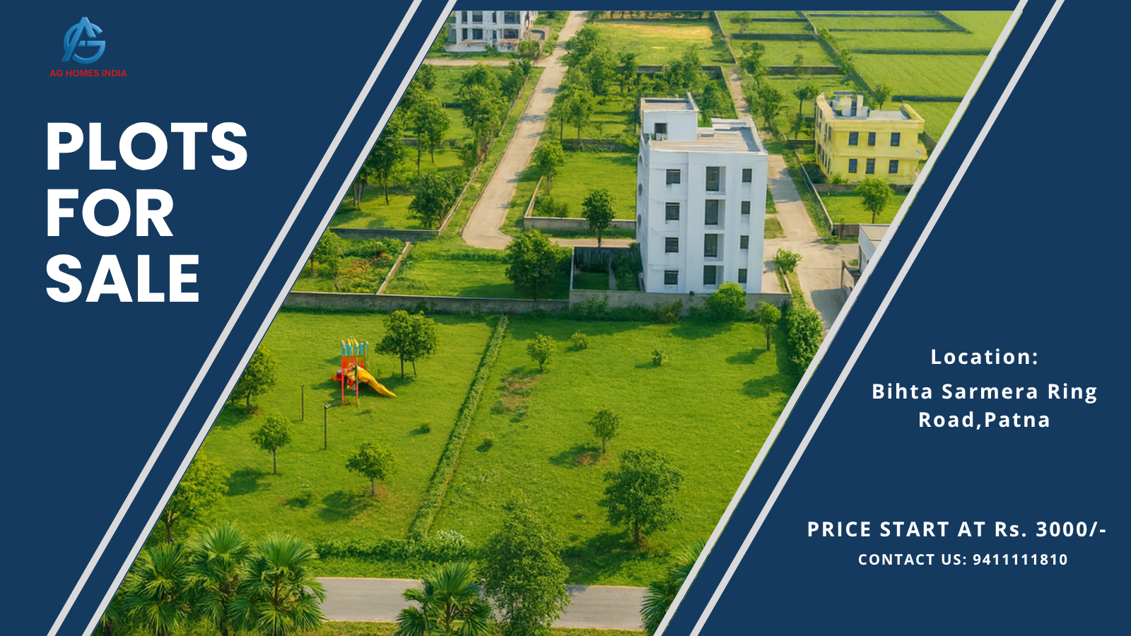 Affordable Residential Plots Near Naubatpur Patna | AG HOMES INDIA