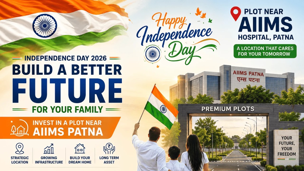 Independence Day 2026: Building a Better Future with a Plot Near AIIMS Patna